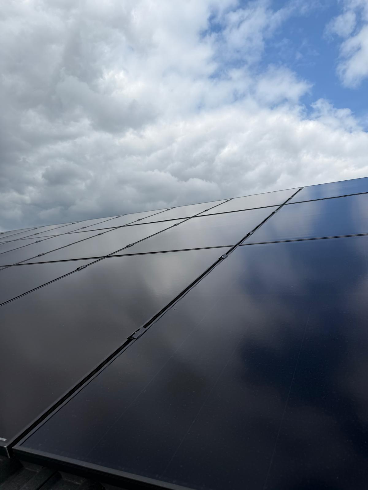 Photovoltaikanlage auf Ziegeldach